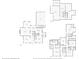 Combined floor plans for all levels, offering a comprehensive view of the property at 230 Summerhouse Ln, Atlanta, GA 30350