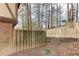 A fenced yard provides privacy and defines the property line at 3252 Abbeywood Dr, Decatur, GA 30034