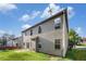 A fenced backyard with a patio and grassy area, creating a private retreat at 4889 Arbor View Nw Pkwy, Acworth, GA 30101