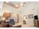Spacious living room with high ceilings, fireplace, and open floor plan at 4889 Arbor View Nw Pkwy, Acworth, GA 30101