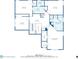 Detailed floor plan showing layout of the second floor featuring bedrooms, bathrooms, and walk-in closets at 176 Oakland Way, Dallas, GA 30157
