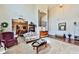 A spacious and bright living room with a view of the dining area at 176 Oakland Way, Dallas, GA 30157