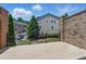 Enjoy the outdoors on this patio with privacy wall and neighborhood views at 2828 Broughton Se Ln, Atlanta, GA 30339