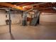 Unfinished basement offers ample potential for customization and additional living space at 4370 Tradition Ter, Austell, GA 30106
