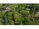 An aerial view of the property, surrounded by lush trees and foliage at 5251 Powers Ferry Rd, Atlanta, GA 30327