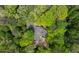 An aerial view of a well-maintained house nestled among verdant trees at 5251 Powers Ferry Rd, Atlanta, GA 30327
