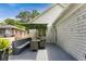 Outdoor deck with a dining table and umbrella, perfect for entertaining at 1068 Shelby Se Pl, Atlanta, GA 30316