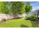 Large back yard with an artificial lawn, perfect for entertaining at 1068 Shelby Se Pl, Atlanta, GA 30316