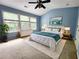 Inviting bedroom with vaulted ceilings, natural light, and neutral decor at 10900 Wittenridge Dr # H8, Alpharetta, GA 30022