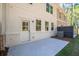 Townhome backyard featuring a patio and view at 1624 Ruskin Way, Marietta, GA 30062