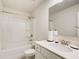 Bathroom showcasing a bathtub, a toilet, and a sink at 42 Citrine Way, Acworth, GA 30101
