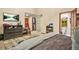 Spacious main bedroom with a walk-in closet, television, a dresser and ensuite bathroom at 5837 Fox Run, Rex, GA 30273