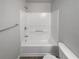 Bathroom features a tub, shower, and neutral finishes at 105 Odyssey Turn, Conyers, GA 30012
