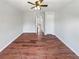 Bedroom featuring wood-look flooring and natural light at 105 Odyssey Turn, Conyers, GA 30012