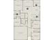 Detailed floor plan showcasing the layout of the home, including rooms and garage at 244 Nesta Grove, Locust Grove, GA 30248