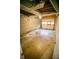 Unfinished basement with concrete floor and exposed ceiling at 4190 Heather Way, Cumming, GA 30041