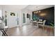 Elegant dining room features a marble table, stylish decor, and luxury flooring at 139 Thunder Ridge Ln, Acworth, GA 30101