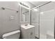 Cozy bathroom with enclosed shower, perfect for relaxation at 1415 Hialeah Ct, Marietta, GA 30062