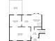 Floor plan showcasing a living room, kitchen, dining room, and breakfast nook at 1415 Hialeah Ct, Marietta, GA 30062