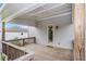 Outdoor deck space with wood flooring, railing, and neutral siding at 3139 Hilltop Drive, Marietta, GA 30066