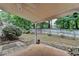 Fenced backyard with a patio and landscaping at 1965 Sterling Creek Ct, Snellville, GA 30078