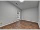 Neutral bedroom with hardwood floors and natural light at 1965 Sterling Creek Ct, Snellville, GA 30078