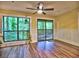 Serene office space offering natural light, beautiful views, hardwood floors, and an inviting outdoor patio at 2210 Cumberland Se Ct, Smyrna, GA 30080