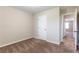 Bedroom showcasing neutral carpeting and access to other rooms at 1646 Sandy Beach Pt, Lawrenceville, GA 30043