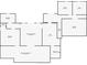 Basement floor plan showcasing the layout with an entertainment room, theater, and unfinished basement at 124 White Oak Trl, Cumming, GA 30028