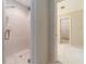 The bathroom features a tiled walk-in shower and leads to a walk-in closet at 3510 Eagle Landing Dr, Snellville, GA 30039