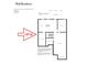 Wieucca basement floor plan by Toll Brothers shows unfinished basement layout with optional window and deck above at 784 Keystone Dr, Woodstock, GA 30188
