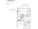 Wieucca first floor plan by Toll Brothers shows an open concept layout with deck, kitchen, and great room at 784 Keystone Dr, Woodstock, GA 30188