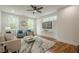 Inviting living room featuring hardwood floors, neutral colors, and modern decor at 1273 Grayson Pkwy, Grayson, GA 30017