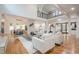 Spacious living room with hardwood floors, fireplace, and modern decor at 1273 Grayson Pkwy, Grayson, GA 30017