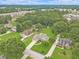 Expansive aerial view of the property with lush greenery and a well-maintained lawn at 1419 Gates Mill Walk, Lawrenceville, GA 30045