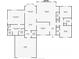 Detailed floor plan showcasing the layout of the home, including the primary bedroom and living spaces at 1419 Gates Mill Walk, Lawrenceville, GA 30045