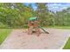 Community playground area featuring a climbing structure, slide, and a safe, soft ground covering at 1419 Gates Mill Walk, Lawrenceville, GA 30045
