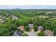 An aerial view of a residential neighborhood, surrounded by a canopy of lush trees at 1444 Merrifield Ln, Marietta, GA 30062