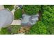 Aerial view of the home showing its roof and landscaping at 1444 Merrifield Ln, Marietta, GA 30062