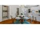 Breakfast nook featuring a table and chairs, chandelier, and natural light at 1444 Merrifield Ln, Marietta, GA 30062