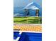 View of the property with a dock and a pool at 2746 Emerald Dr, Jonesboro, GA 30236