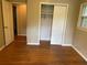 Cozy bedroom with hardwood floors and ample closet space at 3794 W Hayward Ct, Tucker, GA 30084