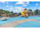 Outdoor playground with slide and swings for recreation and fun at 2510 Wood Creek Ct, Dacula, GA 30019