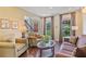 Comfortable living room with hardwood floors and lots of seating at 8045 Depford Way, Cumming, GA 30041