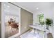 Cozy office space features a stylish desk, natural light, and seamlessly connects to the home's common areas at 1111 Edgefield Sw Dr, Atlanta, GA 30310
