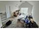 Bedroom filled with boxes at 4925 Locherby Dr, Fairburn, GA 30213