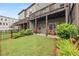 Private fenced backyard with patio area, perfect for outdoor relaxation and entertaining at 3 Hundley Ln, Roswell, GA 30076