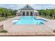 Inviting community pool with a modern design, surrounded by comfortable lounge chairs for relaxing at 3 Hundley Ln, Roswell, GA 30076
