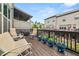 Relaxing deck space with comfortable seating, ideal for enjoying the outdoors at 3 Hundley Ln, Roswell, GA 30076