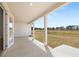 Covered patio with access to the home, offering a smooth transition between indoor and outdoor living at 3772 Tielman St, Snellville, GA 30078